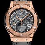 Hublot Classic Fusion Aerofusion 517.OX.0180.LR (2022) - Transparant wijzerplaat 45mm Roségoud (1/1)