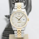 Rolex Datejust 36 16233 (1998) - Silver dial 36 mm Gold/Steel case (3/8)