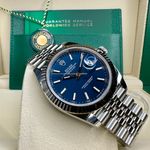 Rolex Datejust 41 126334 (2024) - Blauw wijzerplaat 41mm Staal (2/8)