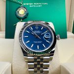 Rolex Datejust 41 126334 (2024) - Blue dial 41 mm Steel case (3/8)