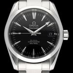 Omega Seamaster Aqua Terra 2504.50.00 (2006) - Zwart wijzerplaat 36mm Staal (1/8)