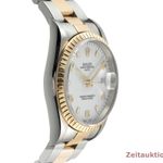 Rolex Oyster Perpetual Date 15223 (Unknown (random serial)) - White dial 34 mm Gold/Steel case (7/8)