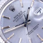 Rolex Datejust 36 16014 (1984) - Zilver wijzerplaat 36mm Staal (2/7)