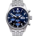 IWC Pilot Chronograph IW388102 (2021) - Blue dial 41 mm Steel case (1/6)