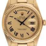 Rolex Day-Date 1803 (1975) - Champagne dial 36 mm Yellow Gold case (1/7)