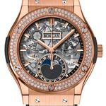 Hublot Classic Fusion Aerofusion 547.OX.0180.LR.1104 (2026) - Transparant wijzerplaat 42mm Roségoud (1/1)