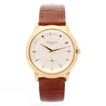 Patek Philippe Calatrava 2552 (1956) - Silver dial 37 mm Yellow Gold case (3/12)