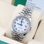 Rolex Datejust 36 126234 (Onbekend (willekeurig serienummer)) - Wit wijzerplaat 36mm Staal (1/8)