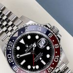 Rolex GMT-Master II 126710BLRO (2022) - Zwart wijzerplaat 40mm Staal (3/8)