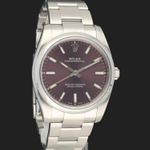 Rolex Oyster Perpetual 34 114200 (2016) - Paars wijzerplaat 34mm Staal (4/8)