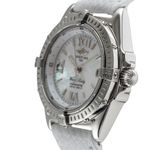 Breitling Wings Lady A67350 (2001) - White dial 31 mm Steel case (6/8)