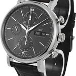IWC Portofino Chronograph IW391029 (2025) - Black dial 42 mm Steel case (3/5)