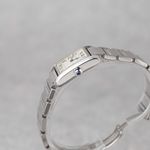 Cartier Tank Française WSTA0005 (Onbekend (willekeurig serienummer)) - Zilver wijzerplaat 30mm Staal (4/8)