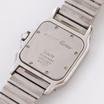 Cartier Santos Galbée 987901 (1990) - White dial 29 mm Steel case (8/8)