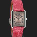 Cartier Tank Solo W5200000 (2015) - Pink dial 31 mm Steel case (4/8)