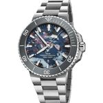 Oris Aquis Date 01 733 7789 4150-07 8 23 04PEB (2026) - Multi-colour dial 44 mm Steel case (1/1)