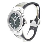 Hublot Classic Fusion 565.NX.8970.LR (2022) - Groen wijzerplaat 38mm Titanium (2/7)