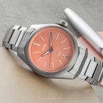 Oris Big Crown ProPilot 01 400 7778 7158-07 7 20 01TLC (Onbekend (willekeurig serienummer)) - Oranje wijzerplaat 39mm Titanium (2/8)