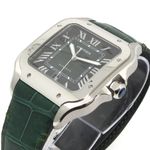 Cartier Santos WSSA0062 (2023) - Green dial 40 mm Steel case (1/6)