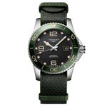 Longines HydroConquest L3.781.4.05.2 (2024) - Groen wijzerplaat 41mm Staal (1/1)