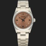 Rolex Oyster Perpetual 31 67480 (1998) - Pink dial 31 mm Steel case (3/8)