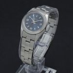 Rolex Oyster Perpetual 67180 (1998) - Blauw wijzerplaat 26mm Staal (2/7)