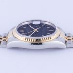 Rolex Datejust 36 16233 (1995) - Zwart wijzerplaat 36mm Goud/Staal (5/8)