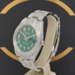 Rolex Datejust 41 126300 (2021) - Groen wijzerplaat 41mm Staal (2/7)