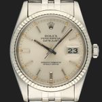 Rolex Datejust 36 16014 (1981) - Zilver wijzerplaat 36mm Staal (2/7)