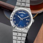 Tudor Royal 28600 (Onbekend (willekeurig serienummer)) - Blauw wijzerplaat 41mm Staal (1/8)