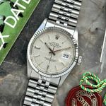 Rolex Datejust 36 16014 (1979) - Zilver wijzerplaat 36mm Staal (1/8)