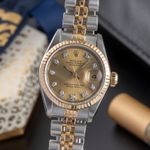 Rolex Lady-Datejust 69173 (Onbekend (willekeurig serienummer)) - 26mm Goud/Staal (3/8)