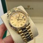 Rolex Day-Date 228238CHAMP ROMAN (2025) - Goud wijzerplaat 40mm Geelgoud (8/10)