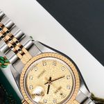 Rolex Lady-Datejust 69173 (1994) - Champagne dial 26 mm Gold/Steel case (4/7)