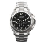 Panerai Luminor Chrono PAM00074 (Onbekend (willekeurig serienummer)) - Zwart wijzerplaat 40mm Titanium (1/4)