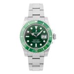 Rolex Submariner Date 116610LV (2011) - Green dial 40 mm Steel case (1/5)