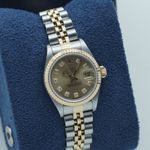 Rolex Lady-Datejust 69173 (1996) - Champagne dial 26 mm Gold/Steel case (1/8)