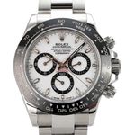 Rolex Daytona 116500LN (2020) - White dial 40 mm Steel case (1/8)