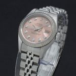 Rolex Lady-Datejust 79174 (2002) - Pink dial 26 mm Steel case (6/7)