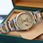 Rolex Datejust 36 16233 (Unknown (random serial)) - Champagne dial 36 mm Gold/Steel case (4/8)