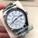 Rolex Sky-Dweller 326934 (2022) - White dial 42 mm Steel case (6/8)