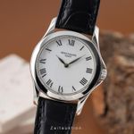 Patek Philippe Calatrava 4905 (2000) - White dial 28 mm White Gold case (1/8)