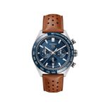 TAG Heuer Carrera CBN2A1A.FC6537 (2024) - Blauw wijzerplaat 44mm Staal (1/8)