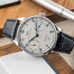 IWC Portuguese Automatic IW500107 (2005) - Zilver wijzerplaat 42mm Staal (2/8)