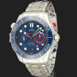 Omega Seamaster Diver 300 M 210.30.44.51.03.002 (2023) - Blauw wijzerplaat 44mm Staal (1/8)