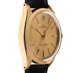 Rolex Oyster Perpetual 1002 (1977) - Champagne wijzerplaat 34mm Geelgoud (5/8)