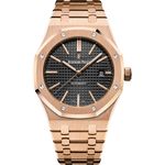 Audemars Piguet Royal Oak Selfwinding 15400OR.OO.1220OR.01 (2025) - Zwart wijzerplaat 41mm Roségoud (1/1)