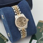 Rolex Lady-Datejust 179173 (2008) - Champagne dial 26 mm Gold/Steel case (1/8)