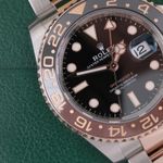 Rolex GMT-Master II 126711CHNR (2021) - Zwart wijzerplaat 40mm Goud/Staal (3/8)