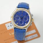 Ebel 1911 1134901 (1992) - Blue dial 40 mm Steel case (3/8)